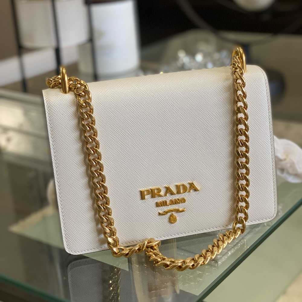 Sold Authentic Prada saffiano soft calf brand new 😍